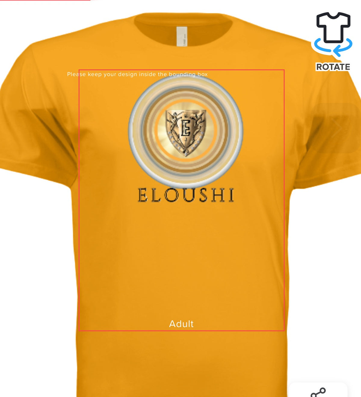 Eloushi Gold Coin Tee