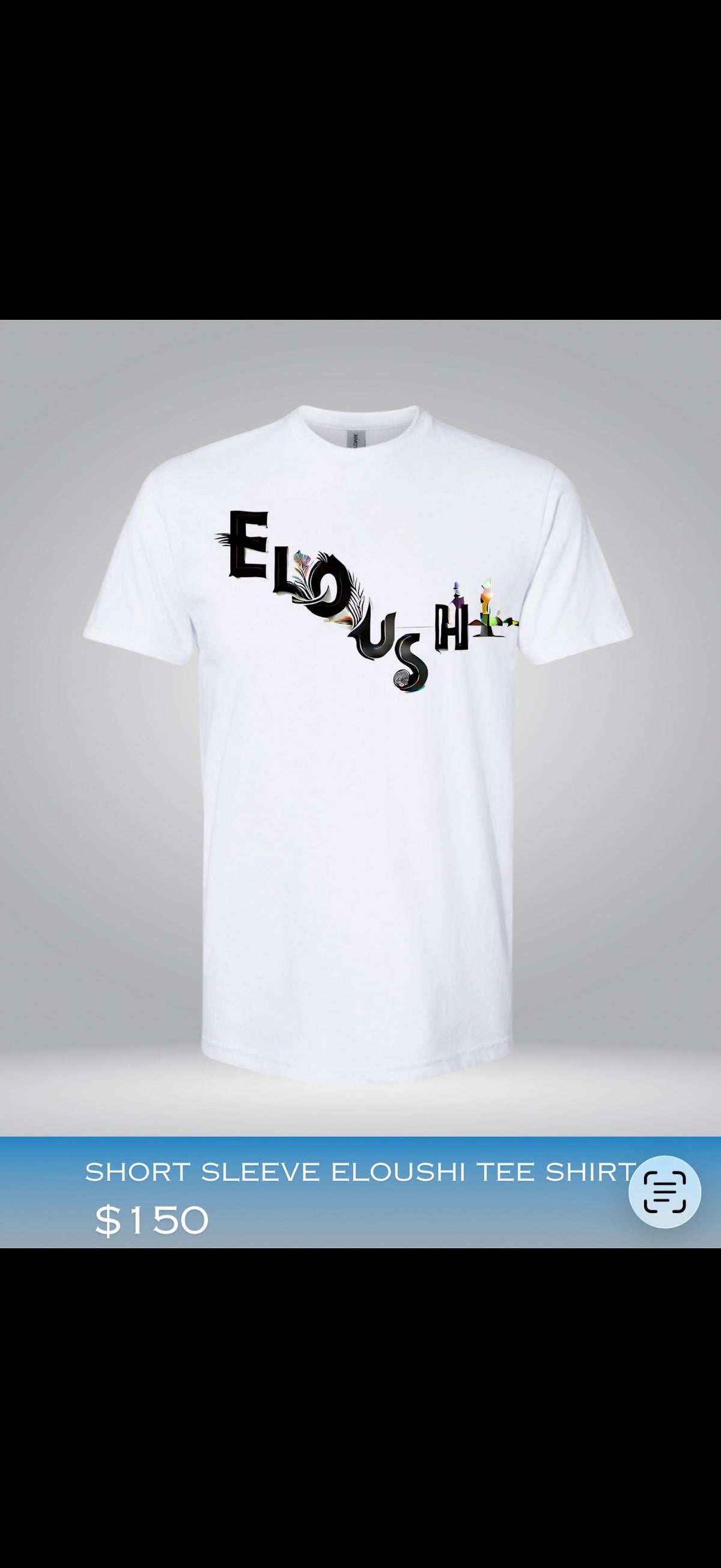 Eloushi Artistic Lettering Tee