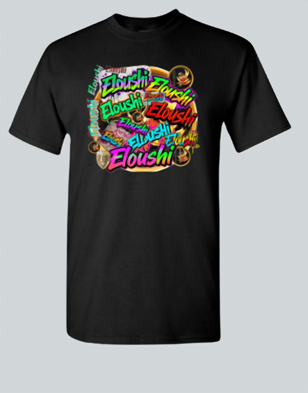 Eloushi Color Graffiti Script Tee