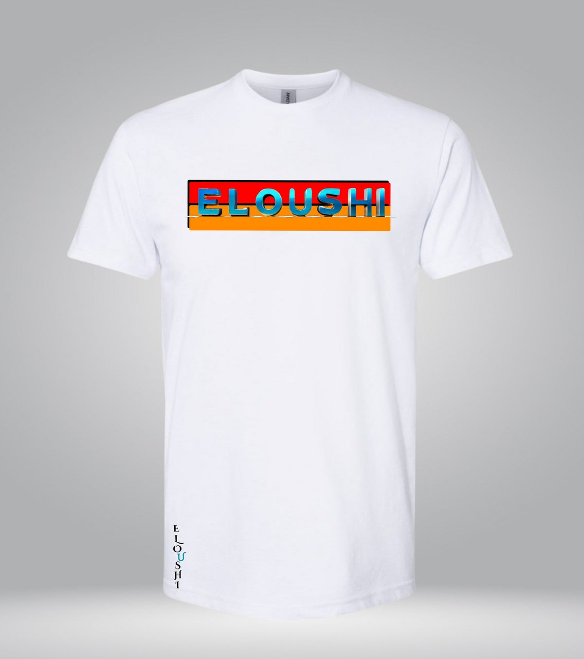 Eloushi Rainbow Bar Tee