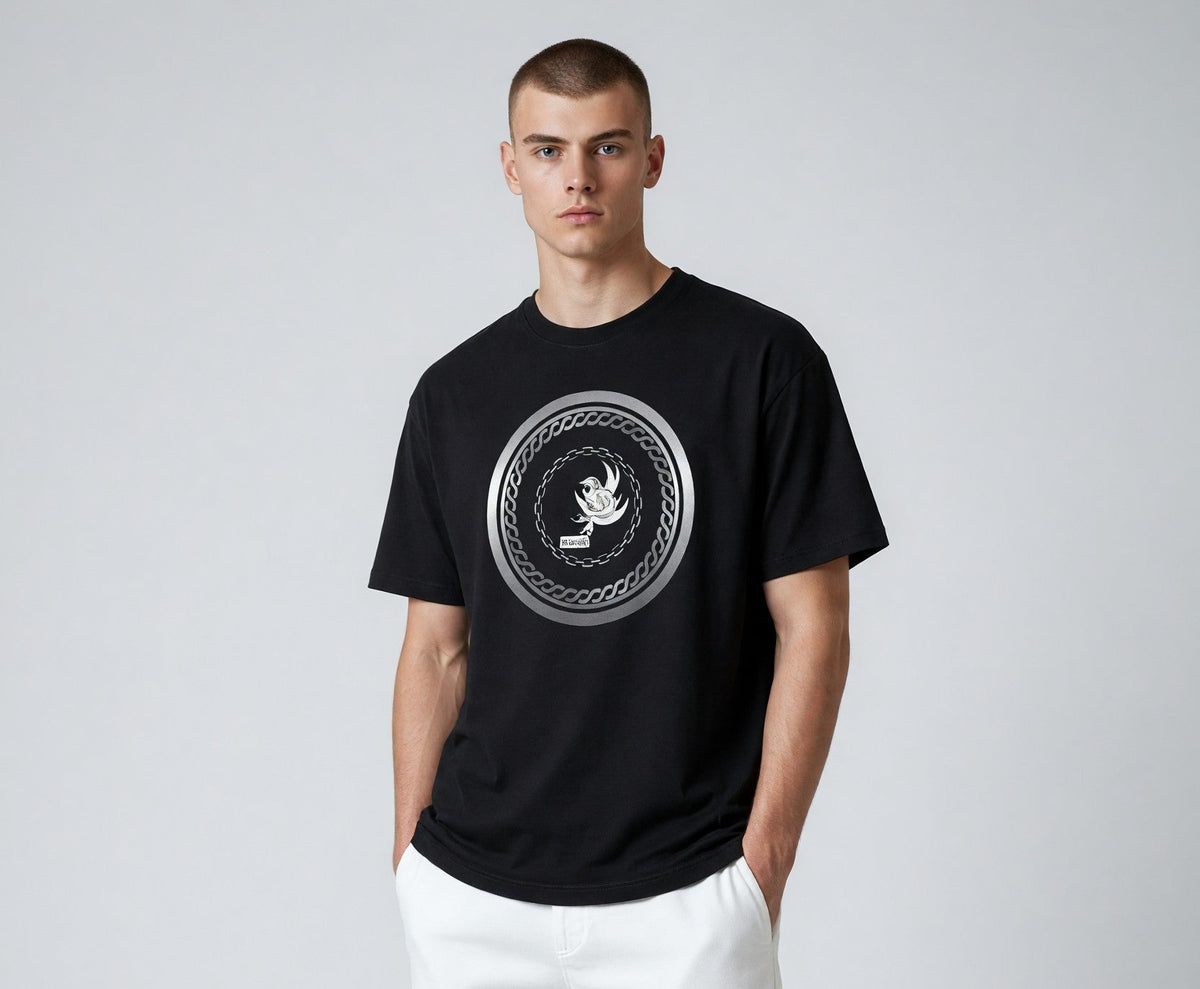 Eloushi Chain Medallion Tee