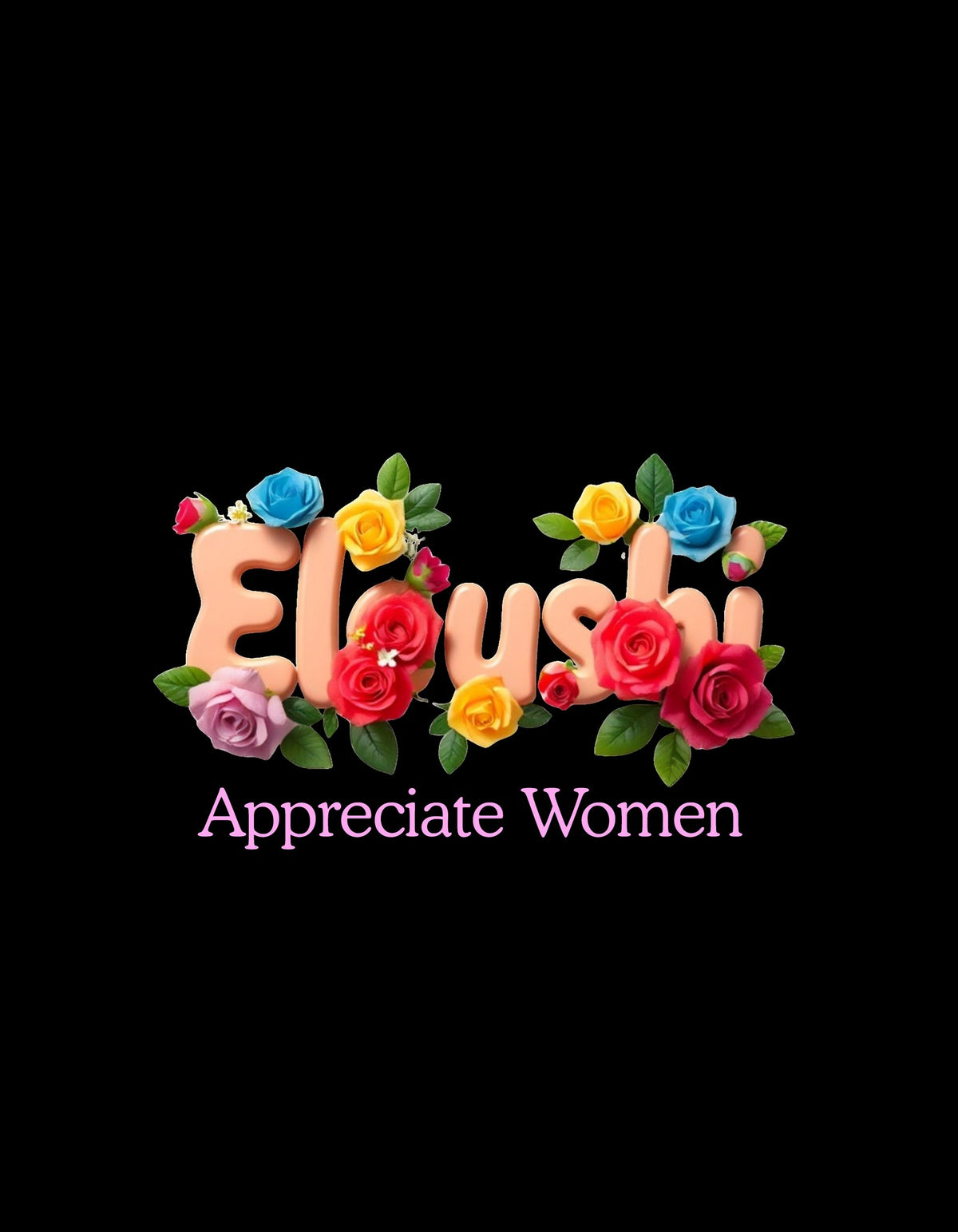 Eloushi Appreciate Women Rosette Tee
