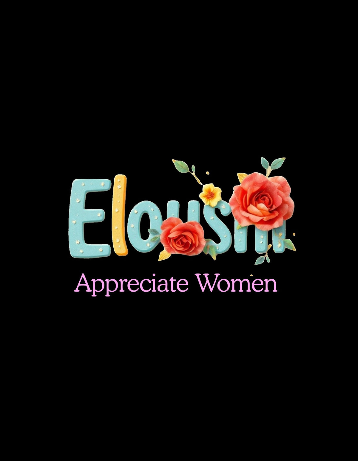 Eloushi Appreciate Women Rosette Tee