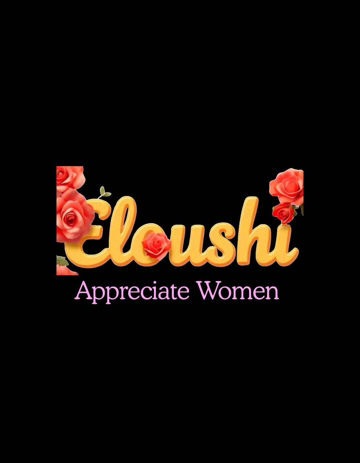 Eloushi Appreciate Women Rosette Tee