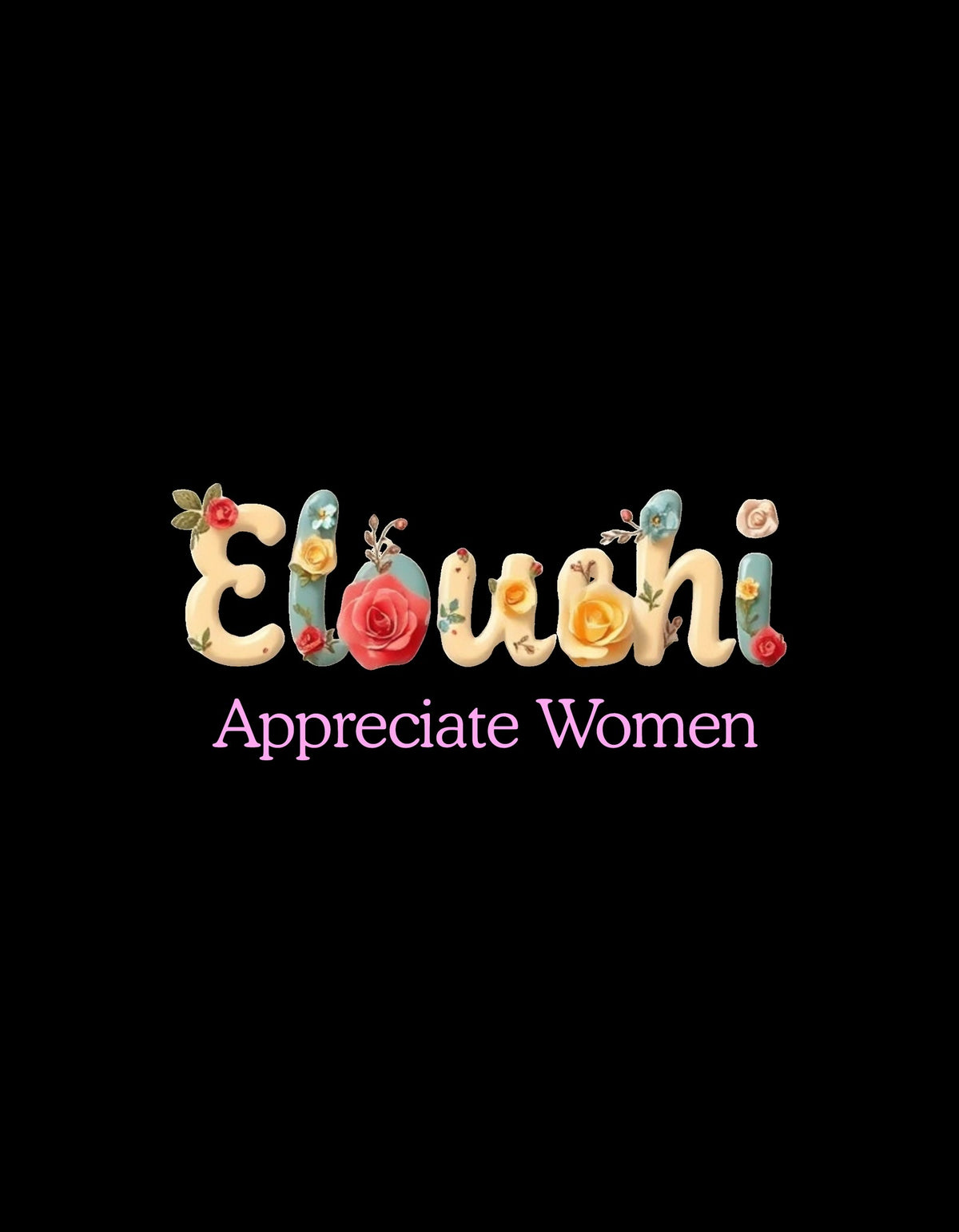 Eloushi Appreciate Women Rosette Tee