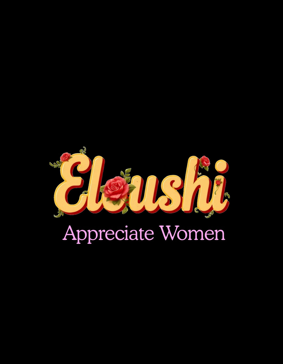 Eloushi Appreciate Women Rosette Tee