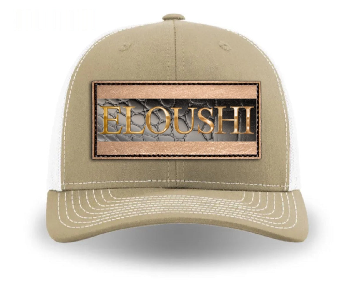 Eloushi Snakeskin Patch Cap