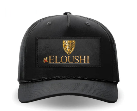Eloushi Gold Shield Patch Cap