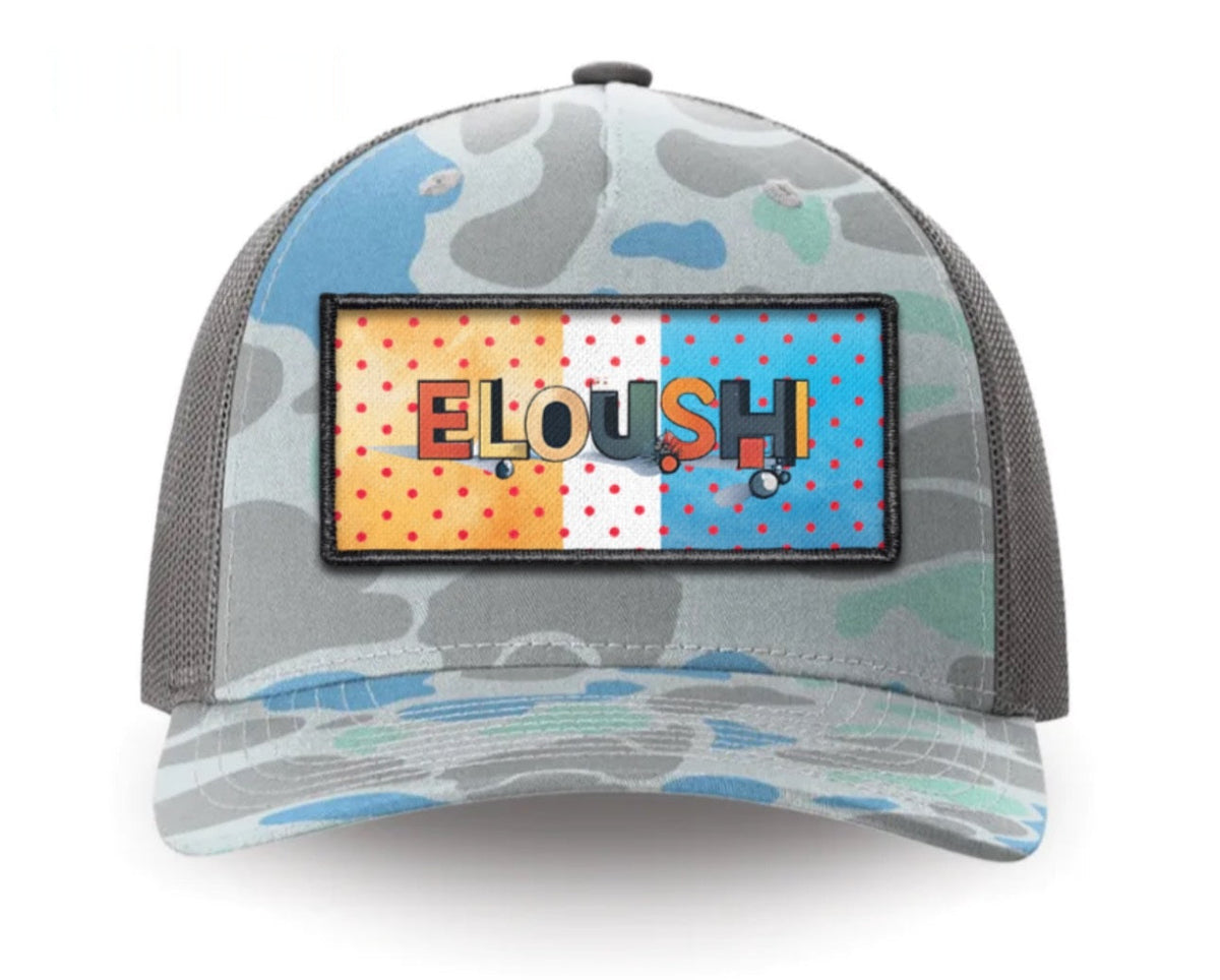 Eloushi Tricolor Patch Cap