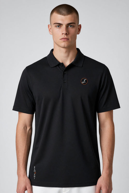 Eloushi Black Performance Shirt - model shot