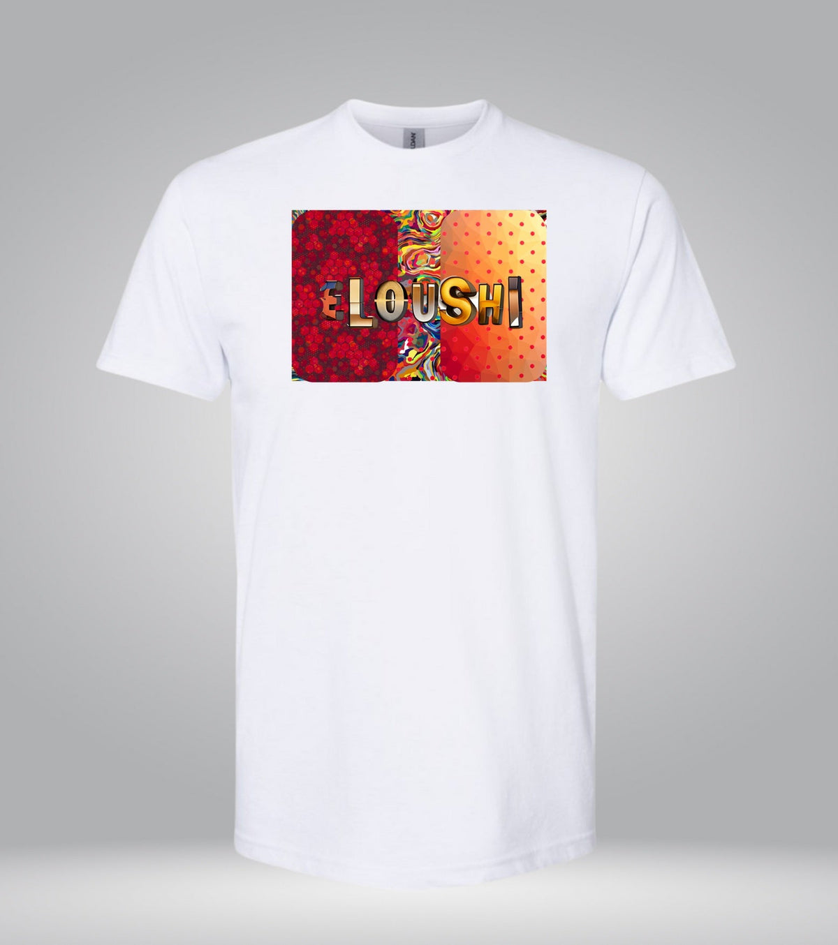 Eloushi Crimson Geo Tee