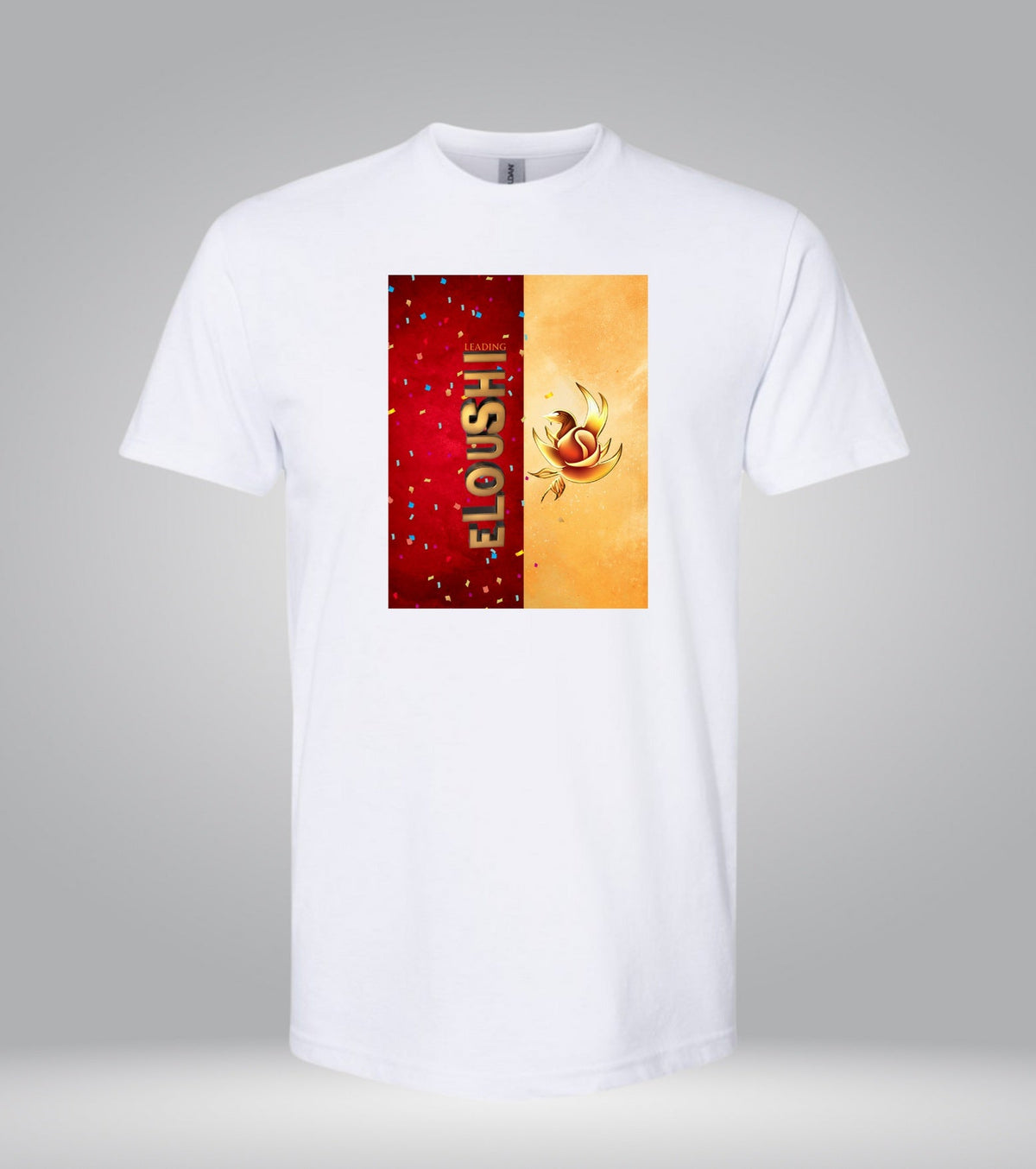 Eloushi Crimson Panel Tee