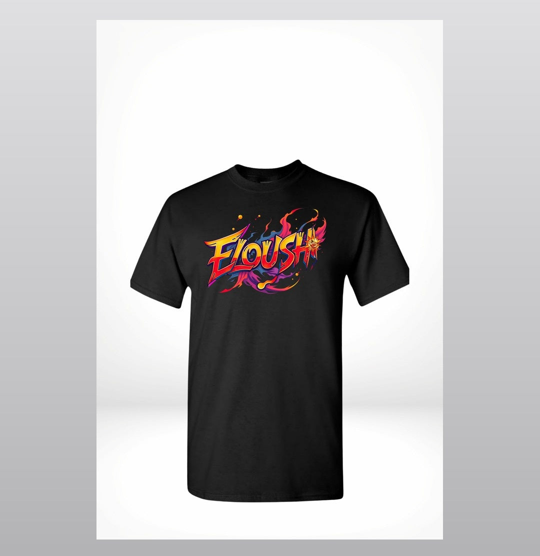 Eloushi Flame Graffiti Tee