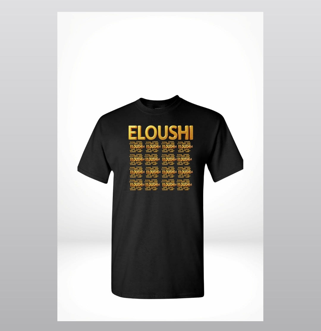 Eloushi Gold Plaque Tee