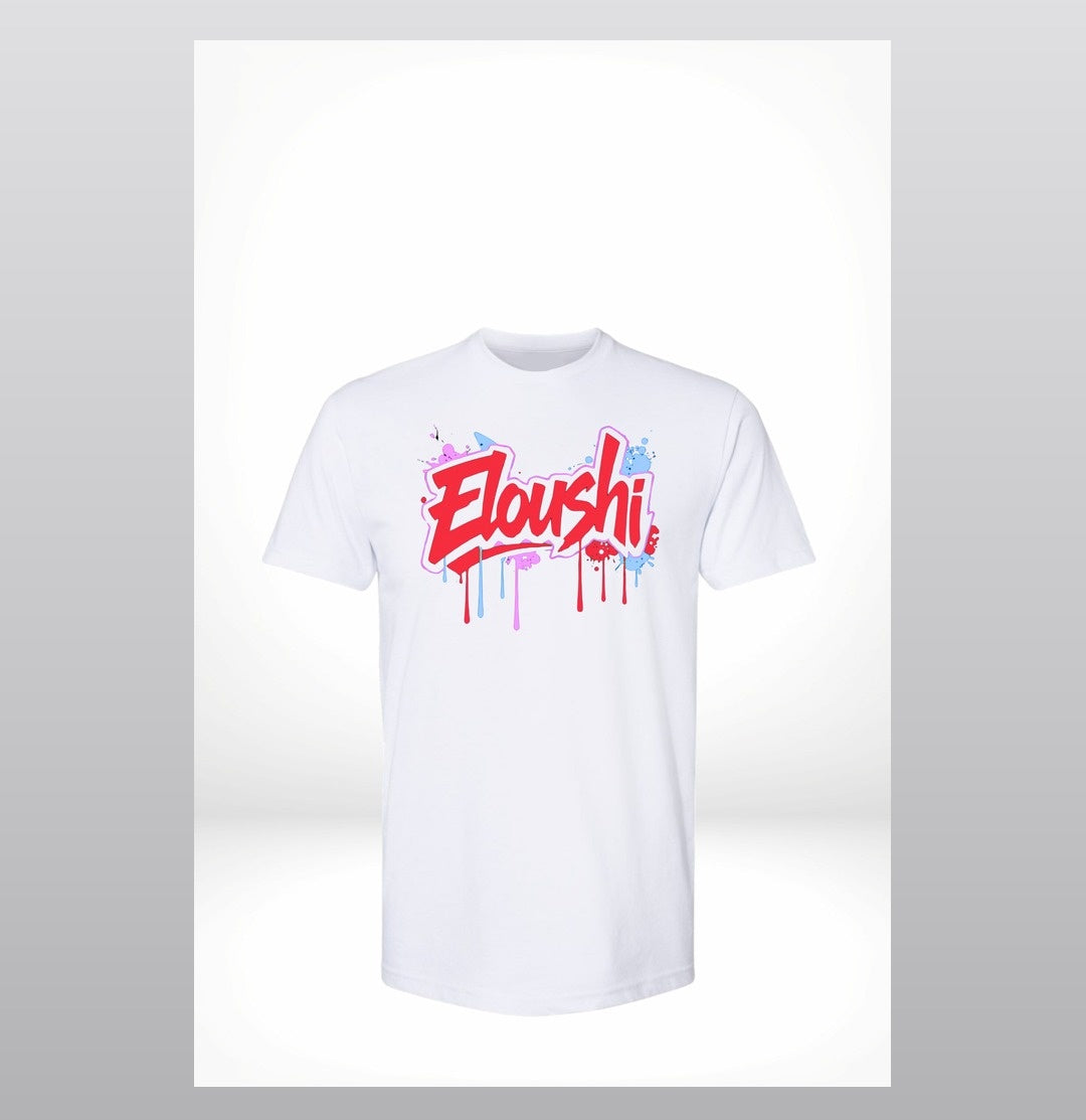 Eloushi Graffiti Drip Tee
