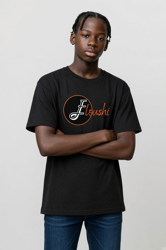 Eloushi Monogram Badge Tee