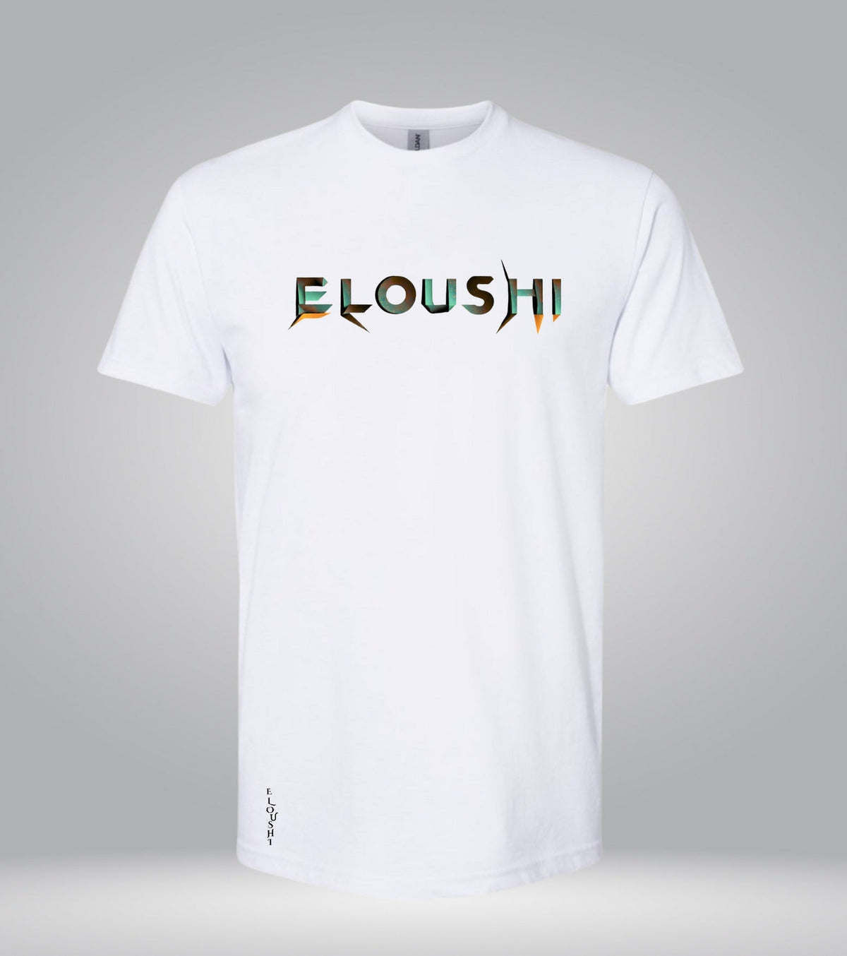 Eloushi Olive Script Tee