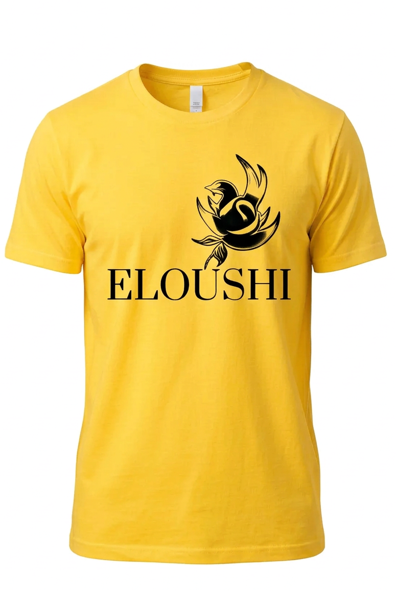 Eloushi Phoenix Original Logo Tee - yellow