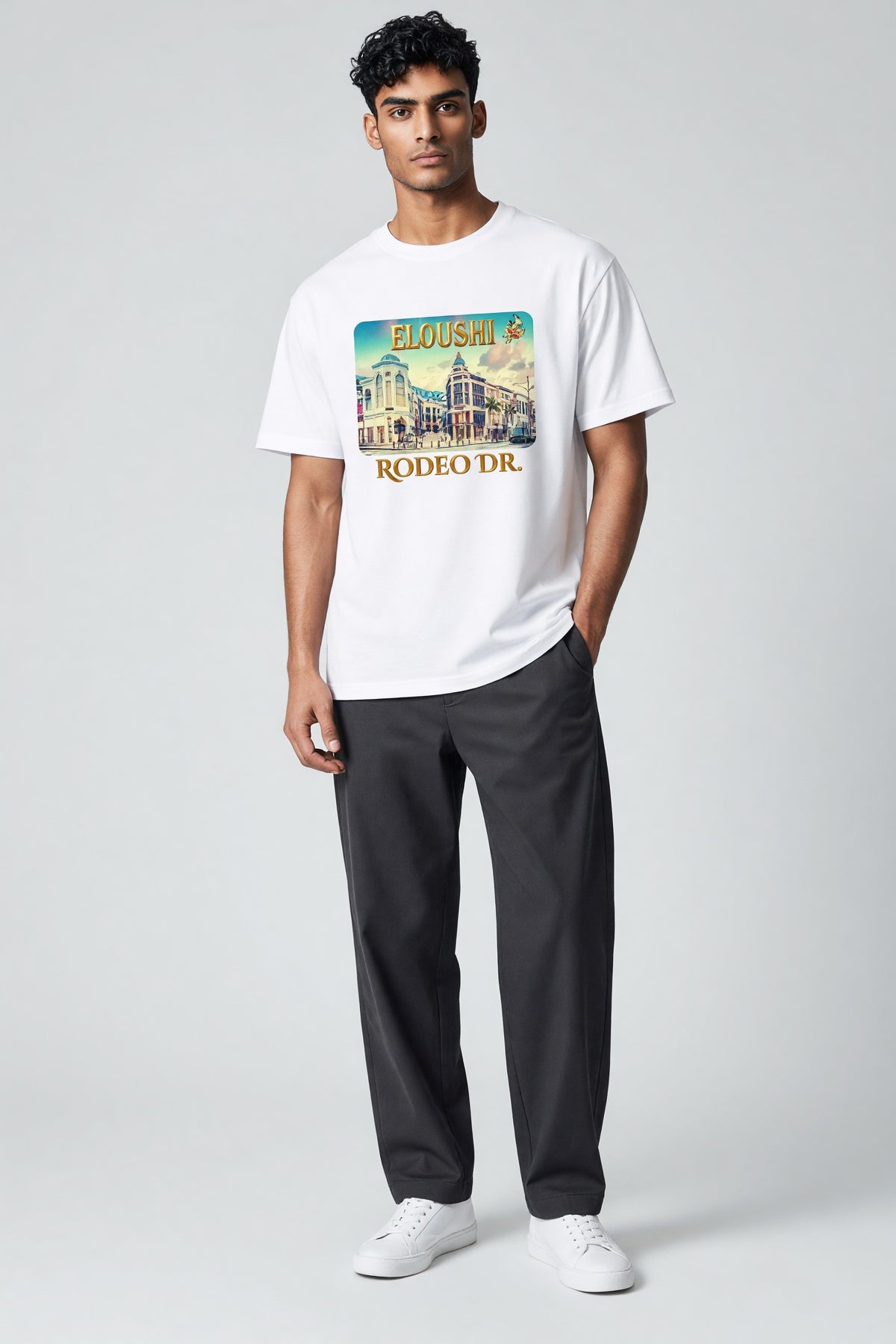 Eloushi Rodeo Drive Tee - model shot