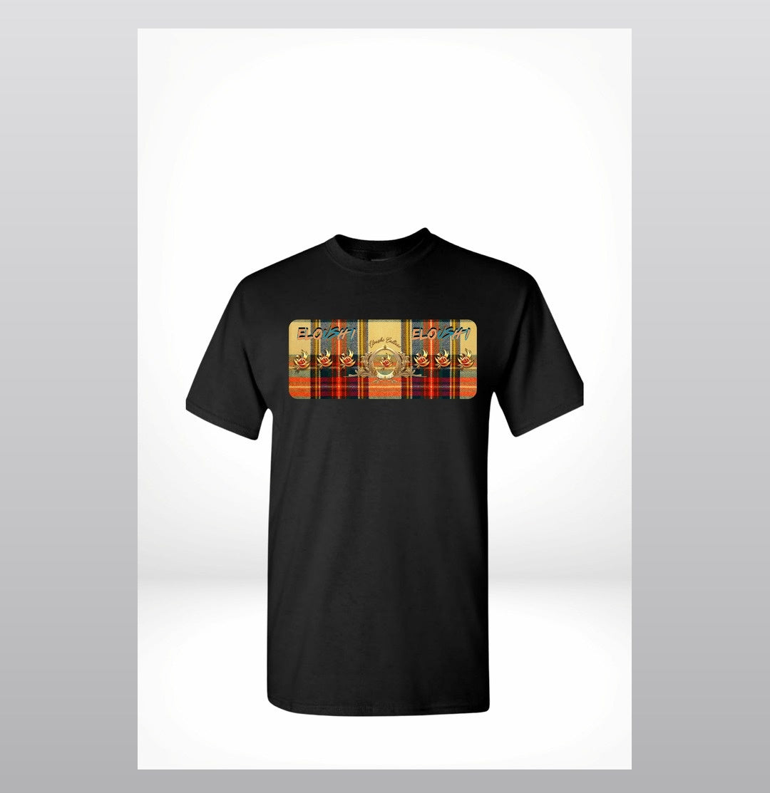 Eloushi Tartan Panel Tee