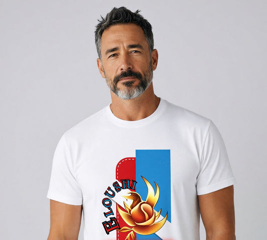 Eloushi Badge Graffiti Tee