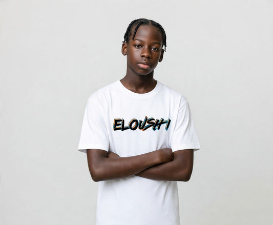 Eloushi Brush Script Tee