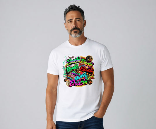Eloushi Graffiti Collage Tee