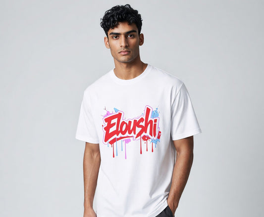 Eloushi Graffiti Drip Tee