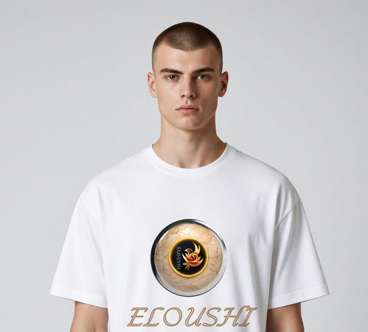 Eloushi Marble Medallion Tee