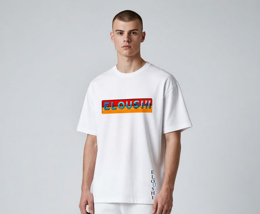 Eloushi Rainbow Bar Tee
