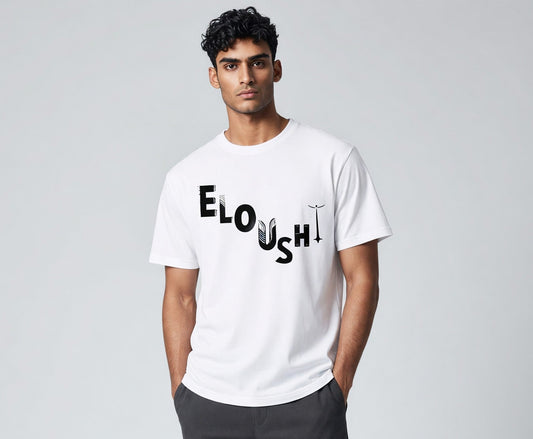 Eloushi Scatter Letters Tee