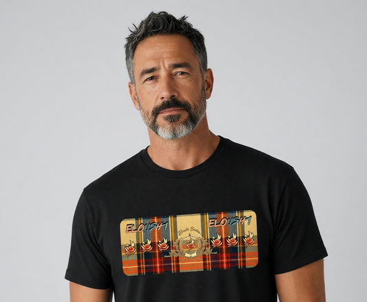 Eloushi Tartan Panel Tee