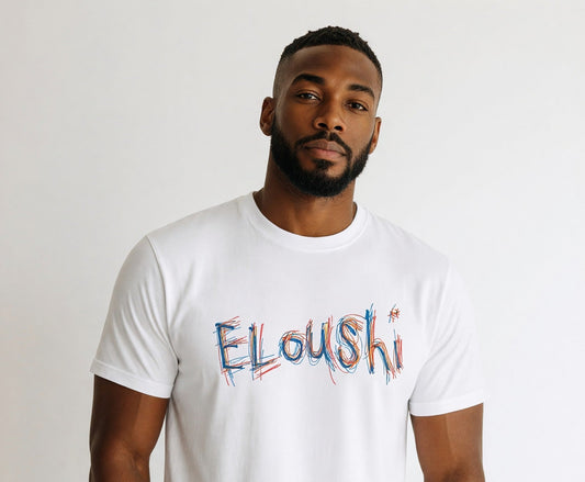 Eloushi Sketch Wordmark Tee