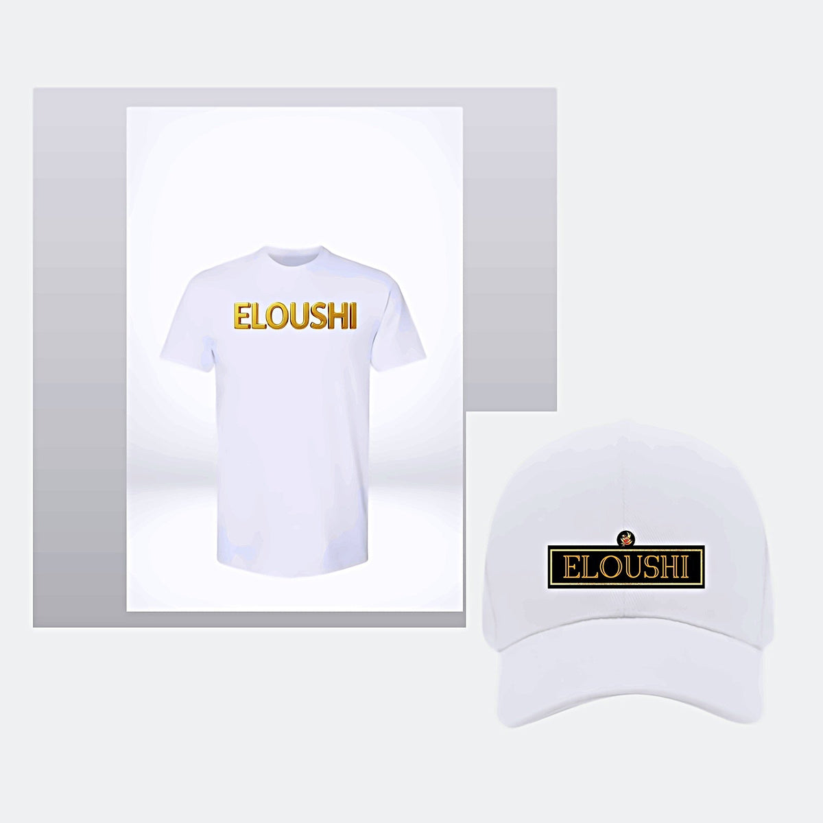 Eloushi Nameplate Gold Set