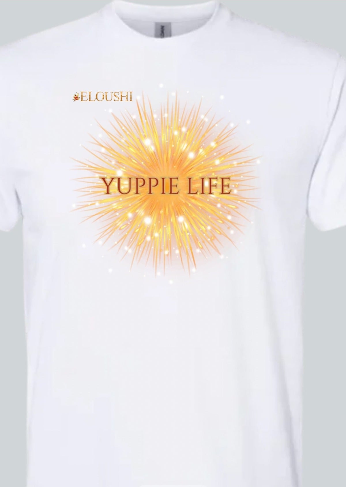 Yuppie Life Fireworks Tee — White