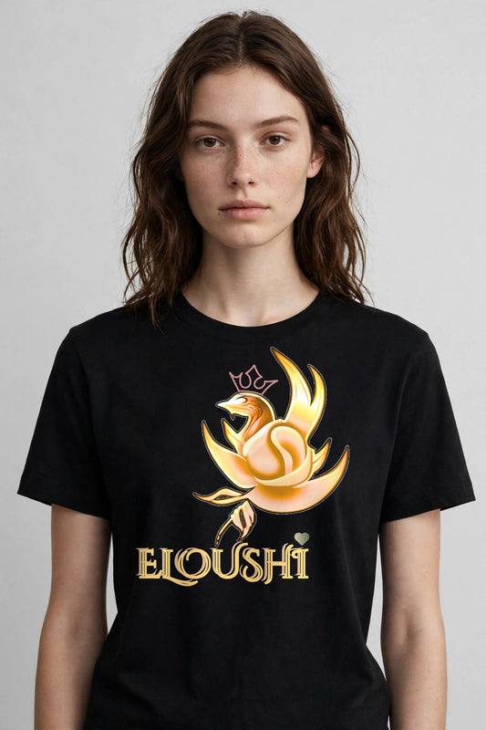 Eloushi Gold Phoenix Crown Tee