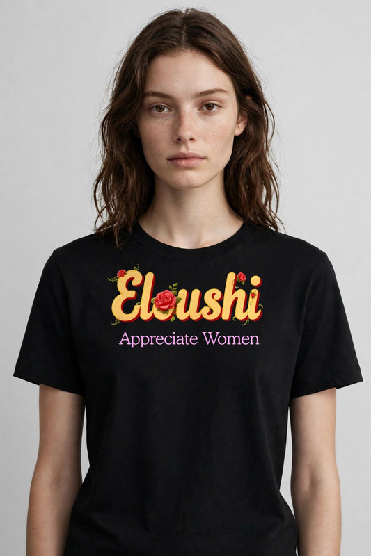 Eloushi Appreciate Women Rosette Tee