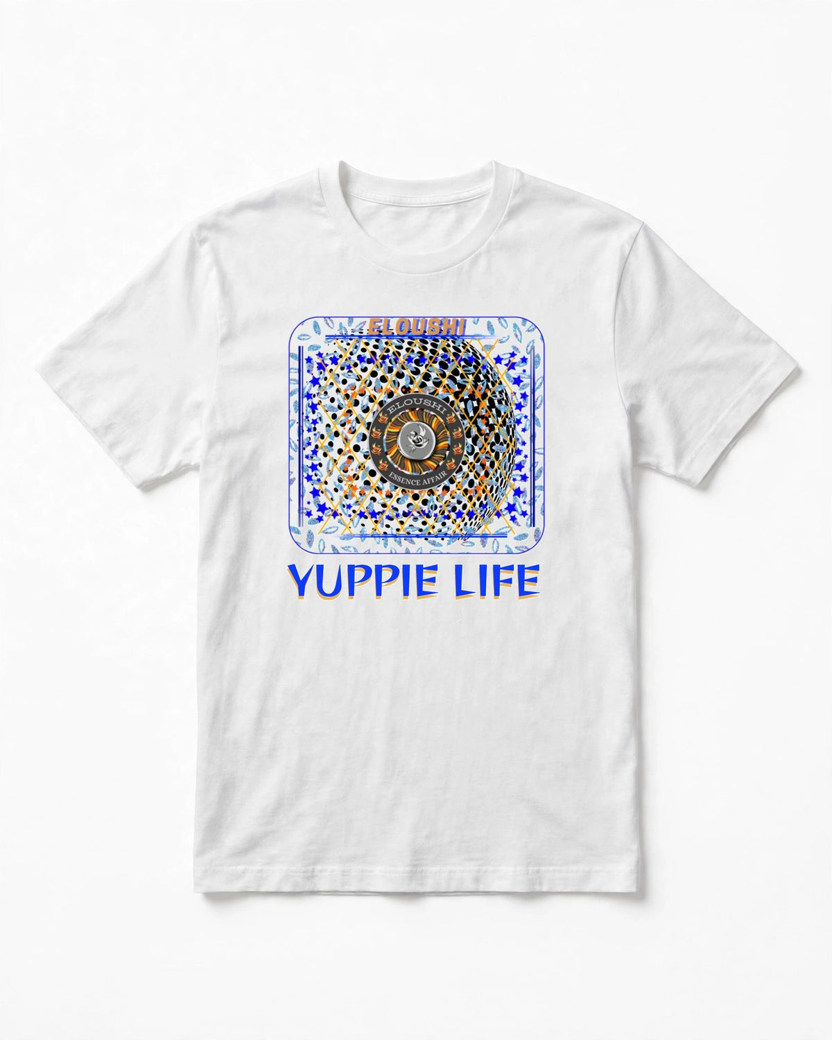 Yuppie Life Disco Blue Tee