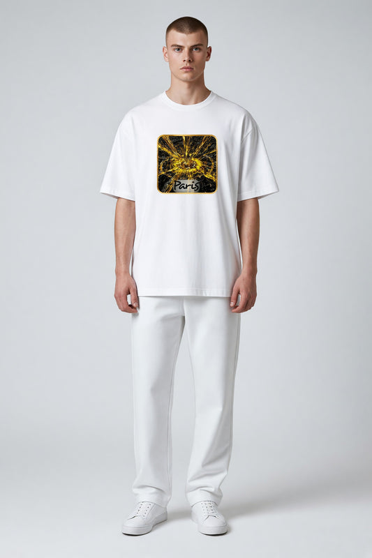 Yuppie Life Ornate Emblem Tee - model shot